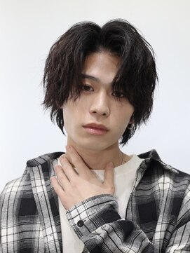 ドットトウキョウ 横浜店(dot.tokyo) センターパート/波巻きパーマ