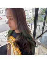 シャンプー ボーイ 宮崎柳丸店(SHAMPOO BOY) ブリーチ1回/グリーン