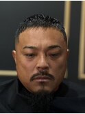 クロップスタイル　フェード　メンズ