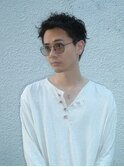 ベリーショートパーマ　短めパーマ　ショートパーマ