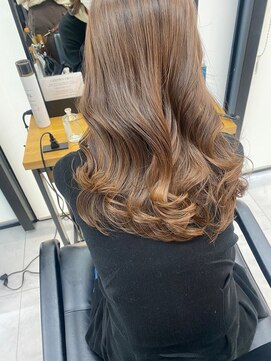 ゲーム 下北沢(GAME) 透明感カラーミルクティーベージュカラー髪質改善韓国ヘア