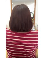 ケイズプラス(K's PLUS)&nbsp;#ボブ　#切りっぱなしボブ　#トリートメント　#黒染めからカラー