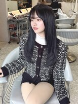 ラルムバイシー 新宿(LARME by Sea)&nbsp;韓国前髪顔周り×くびれヘア【新宿/髪質改善】おくれ毛.小顔ヘア