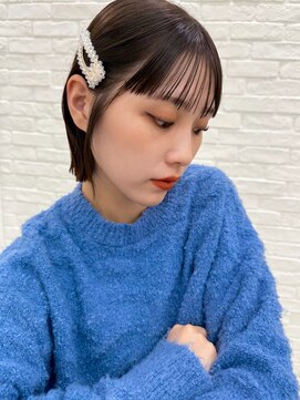 ソア 並木坂(Soa) 韓国ボブ/切りっぱなしボブ/タッセルボブ/透明感カラー/Minori