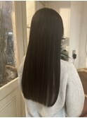 髪質改善トリートメント艶髪クラシカル黒髪ロング