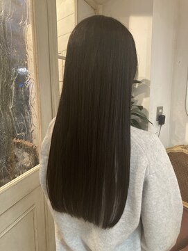 アミュレ(Amule) 髪質改善トリートメント艶髪クラシカル黒髪ロング