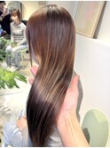 韓国/くびれヘア／メルティカラー［大阪梅田駅/ボブ／韓国］