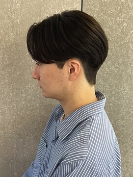 ニアウ 太田店(Niau) メンズナチュラルセンターパートニュアンスパーマ質感重視パーマ