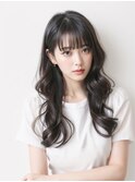 イメチェン/ワイドバング/美髪/外ハネボブ