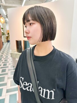 ノエ(noe) ホワイトグレージュ/デジタルパーマ/チェリーブラウン/栄c138