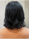 毛先ボブパーマ