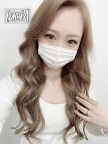 ルシア 京都四条河原町烏丸(LuciA)&nbsp;【レミー100%/54cm】シールエクステ×カラー×ブリーチ