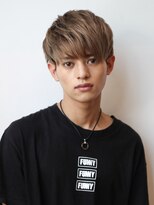 ヴィヴィ(VIVIE)&nbsp;サーフカールツーブロック刈り上げハイトーンマッシュパーマ