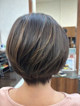 シーズンプラス(SEASON PLUS) 30代40代50代60代【SEASON＋野入】ショート 3Dカラー アッシュ1A