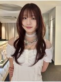 韓国風×赤みカラー 大人ハッシュ☆