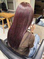 ローレンジウ(LOREN JU)&nbsp;ミディアムヘア/暗めカラー/グランマッシュ/名駅/レイヤーカット