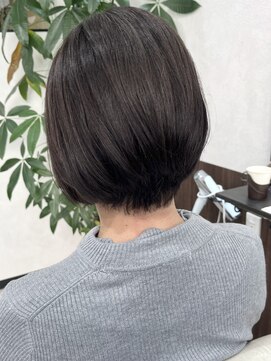 ベルヘアーデザイン 堺東(Belle hair Design) ショートヘアイルミナカラー外国人風韓国風堺東20代30代40代