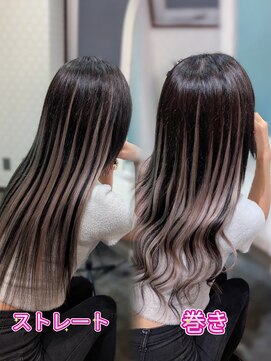 ブランシスヘアー(Bulansis Hair) シルバーグラデーションスタイル