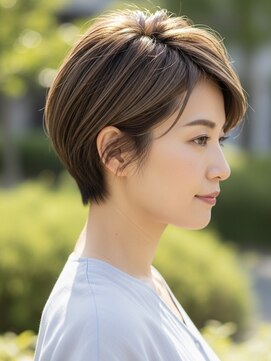 レヴィア(REVIA) 白髪ぼかしハイライトブリーチミルクティーベージュ