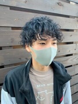 ソレイユ シンサカエ(SOLEIL SHINSAKAE) 無造作マッシュ×スパイラルパーマ☆