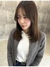 【平日限定】カット+透明感カラー+3stepトリートメント ¥13,750→¥12,370