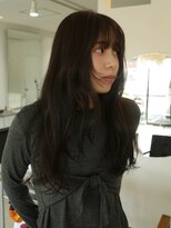 エンリッチヘア(enrich hair)&nbsp;自然体な巻き髪で甘すぎないロングスタイル