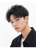新宿/Men's/眉毛/ニュアンスパーマ/メンズパーマ/シャドウパーマ