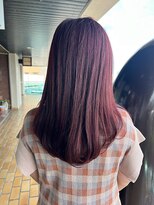 フィルム(FiLMs)&nbsp;透明感ローズブラウン/セミロング/レイヤーカット