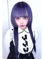 ギミックパシャ(GIMMICK pasha)&nbsp;インナーカラー/ブリーチカラー/レイヤーカット/ブルーカラー