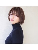 コクーン(Cocoon)&nbsp;流しバングショートボブ#イメチェン#似合わせカット#フルバング