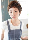 大人可愛いベリーショート