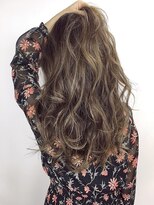 ヌイ 横浜(nui) ミルクティーアッシュ_ブランジュインナーカラースパイラル