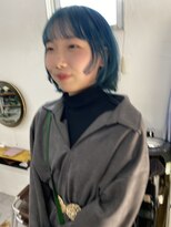 フィン(fin,)&nbsp;fin,/くびれヘア/似合わせカット/デザインカラー/ツートンカラー