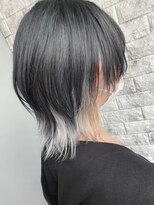 リアイス(Re:ICE)&nbsp;ミニウルフ/くすみブルー/流れるレイヤー/インナーハイライト