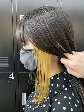 アドラ(ADLLA) イヤリングカラー×きいろ