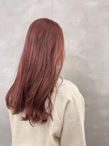 エンドリンク(endlink)&nbsp;ブリーチなしのダブルカラーでピンクベージュに♪