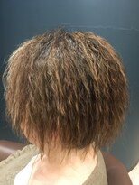 ヘアサロンアンドヘアメイクディー(hair salon hair make D)&nbsp;仙台D　簡単スタイリング×小顔カット×ショートツイストパーマ