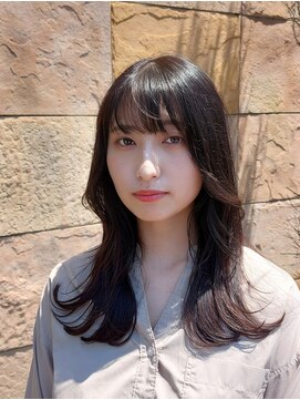 イーストハムヘッドショップ(EAST HAM head shop) かんたん韓国風セミロング