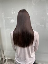 キュア 表参道(CURE)&nbsp;黒髪/グレージュカラー/ココアベージュ/ヘルシーロング[表参道]