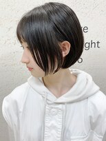 モリオ フロム ロンドン サッポロファクトリー店(morio FROM LONDON)&nbsp;【morio札幌】札幌ショート　大人かわいい黒髪丸みショートボブ