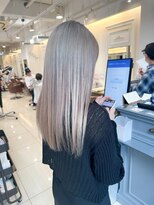 ネオリーブアイム 横浜西口店(Neolive aim)&nbsp;ハイトーン ホワイトベージュ  艶髪【横浜】k