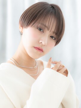 ドクターズサロン LAB 小山店 グレーベージュ小顔ツヤ髪ナチュラルマッシュe小山20代30代40代