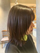 リム(LIM)&nbsp;【LIM 岐阜】顔まわりレイヤー/ミディアムボブ