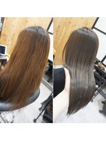 ヘアテリア リュウ 大塚(hair teria ryu) 縮毛矯正/髪質改善/艶髪ストレート/艶カラー