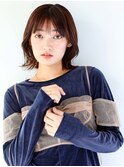 <丸山日向>ナチュラル地毛風カラー/艶髪透明感ブラウン/就活◎