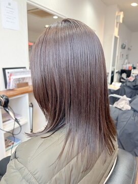 ヘアサロン マコ(Hair Salon maco) スモーキーベージュ