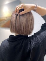 リノショアーズ 元町店(RINOSHORES)&nbsp;20代30代大人可愛い艶感ミルクティーベージュケアブリーチ