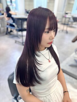 ユーフォリア 渋谷グランデ(Euphoria SHIBUYA GRANDE) 上品なディープラベンダーカラー♪