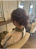 シニヨンヘア