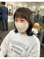 ヘアメイク エイト キリシマ(hair make No.8 kirishima)&nbsp;柔らかくすみベージュ